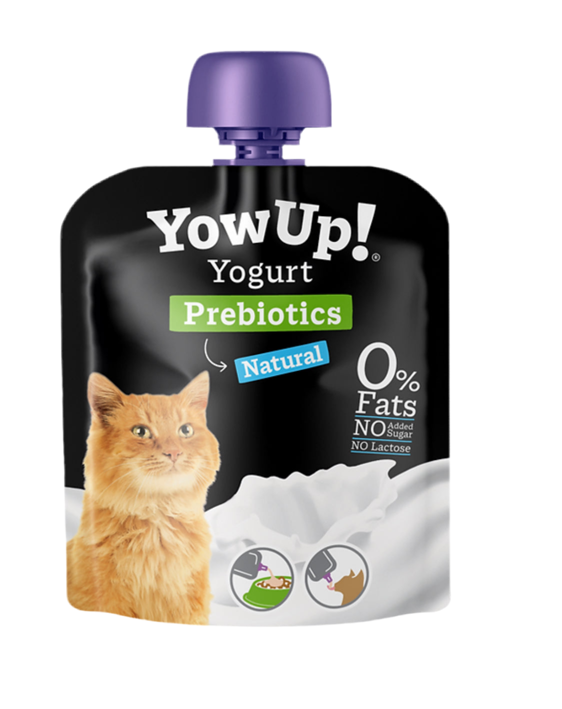 YowUp! Cat Prebiotics Natural Yogurt